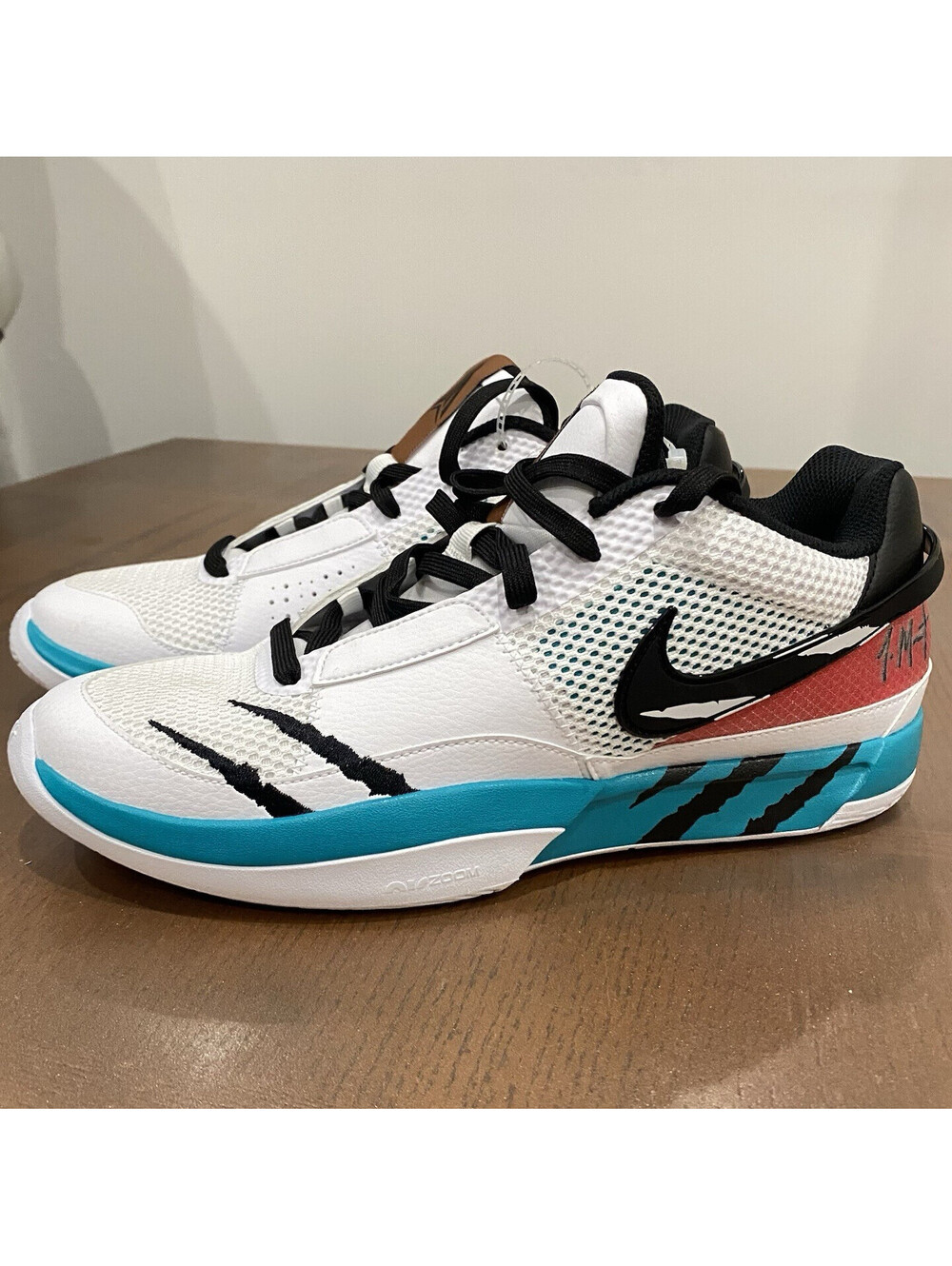 Nike Ja 1 Reverse Scratch Breath /Low Top FV5957-100/Us 11